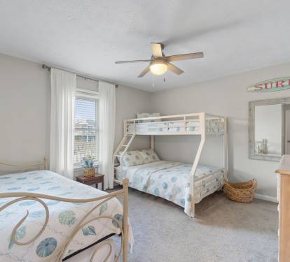 Guest Bedroom 2 (Daybed Trundle & Twin Over Full Bunk)