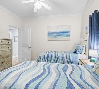 Two twin beds