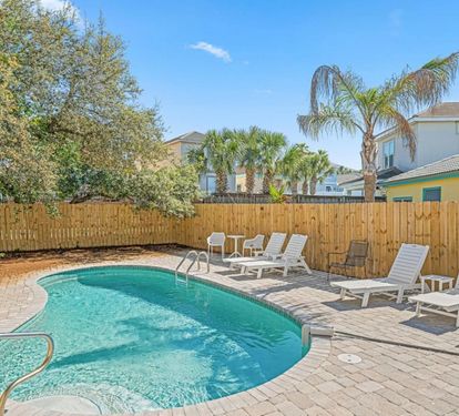 Bask in this private, backyard paradise!