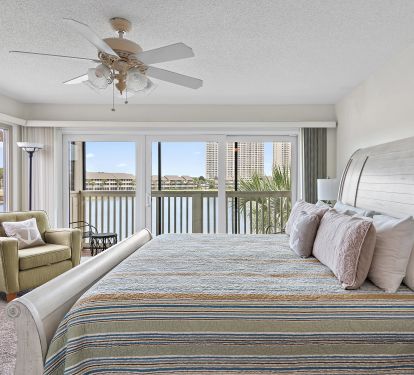 King master with panoramic views