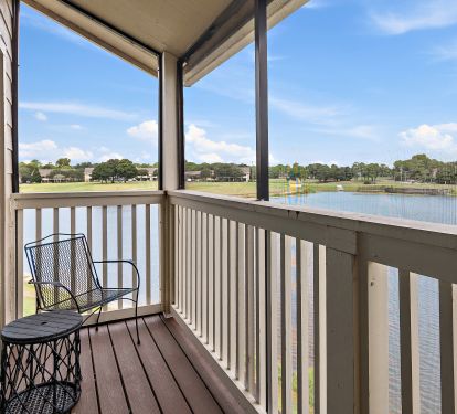 Private deck off master bedroom