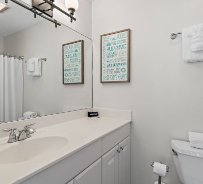 Twin BR full bath