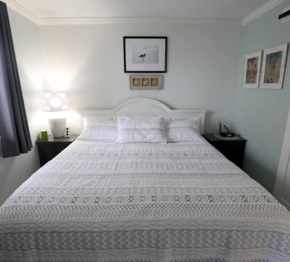 Sleep like a starfish in this king-sized bed.