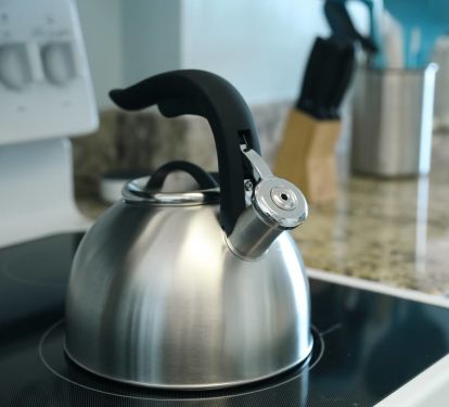 For tea lovers like me. We have a coffee maker too.