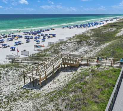 Ramp to the beach