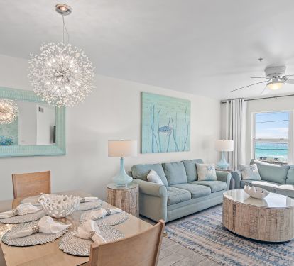Dim this chandelier at night &amp; the whole room sparkles.