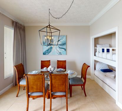Dining Room with Bunk Beds