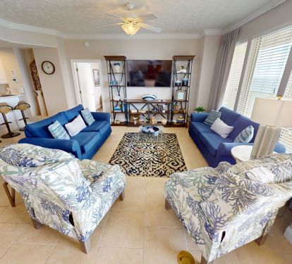 Living Room and Bar Top