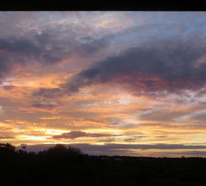 Another outstanding sunset from Cedar Key Tranquility's balcony.