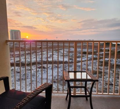 One of many sunsets from your private balcony