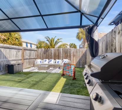 play outside with our 9 in 1 play table while waiting for the grill