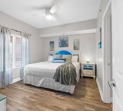 Spacious king guest room with a full private ensuite for added comfort
