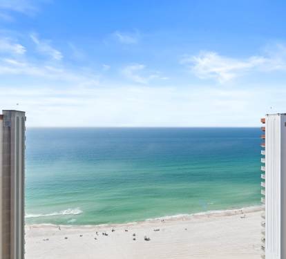 Stunning gulf views from the 23rd Floor!