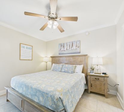 Master Suite 1 with King bed and Master bathroom attached