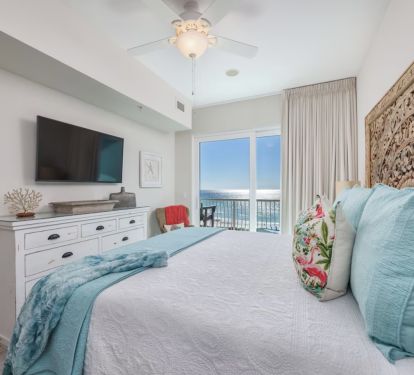Custom headboard and bedding