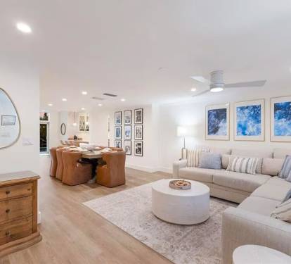 Sirenia By The Sea - Front Living room &amp; Dining Room