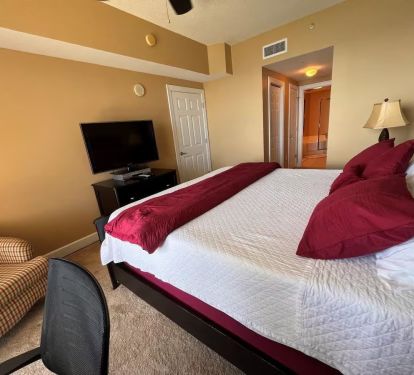 Satisfy all of your viewing needs from the comfort of your bed.