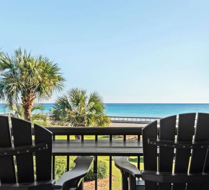 View from balcony.