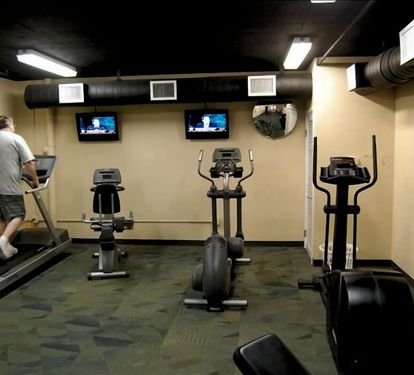 On site weight and exercise room.