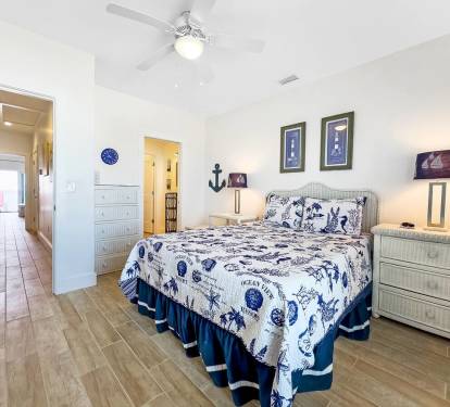 Queen bed