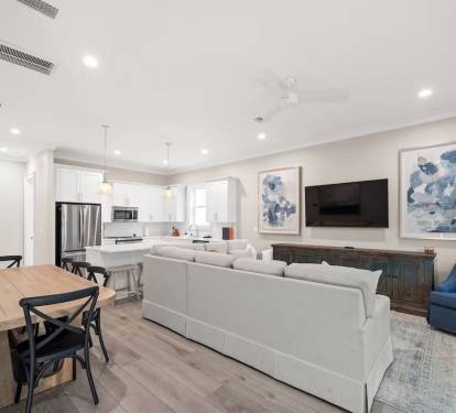 Open Concept Living Area