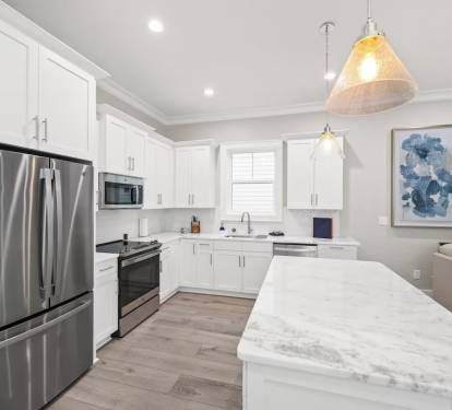 Well equipped kitchen