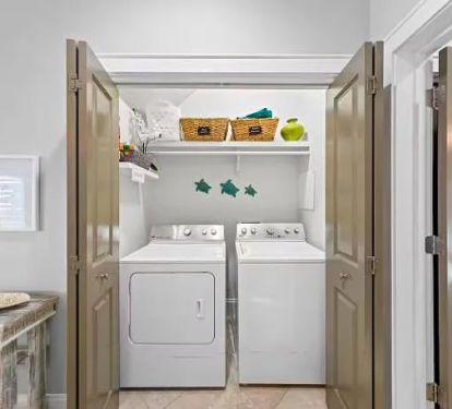 Complimentary laundry. You can pack less!