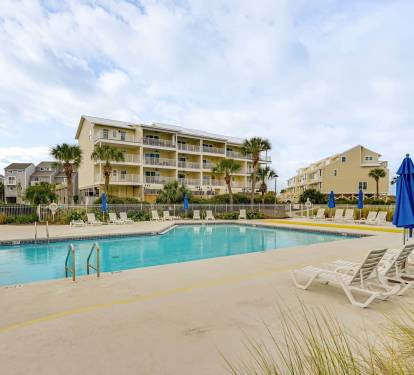 Laying out by the pool is always a good option.