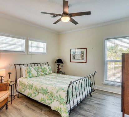 Spacious Bedroom for a relaxed night. 