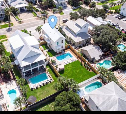 Overhead view of Off The Clock
