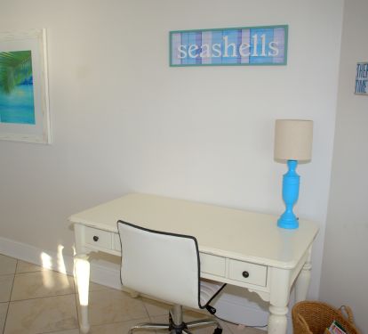 Should you need a little workspace, we've got you covered!