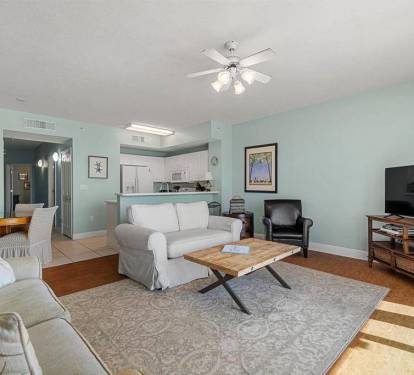 Spacious living area