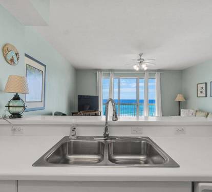 View from kitchen