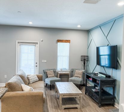 Smart Tvs Available in Living + Each Bedroom