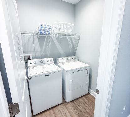 Washer and Dryer Available