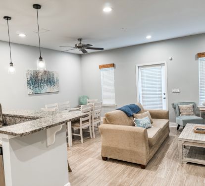 Open Concept Kitchen, Living, &amp; Dining