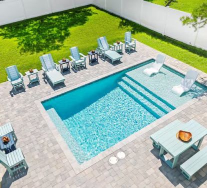 Avoid the hassle of competing for poolside chairs