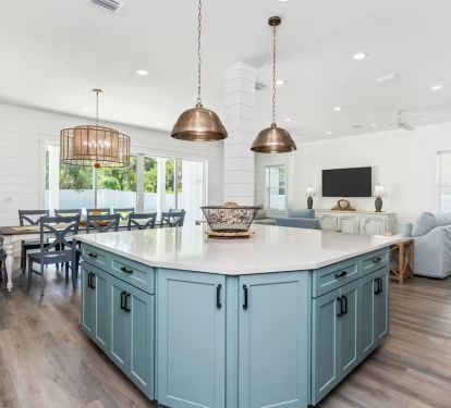 Encore features a beautiful quartz island for grab-and-go meals