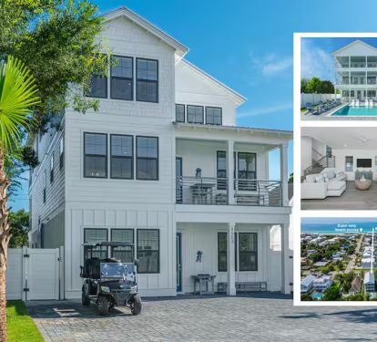 Seaspray is a designer-grade, beach home