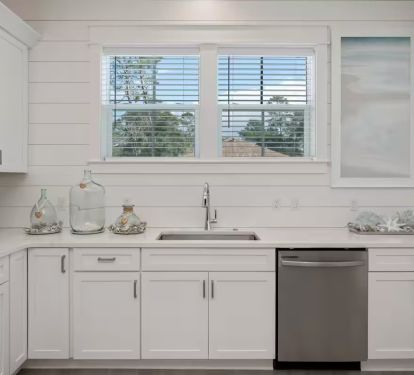 Plenty of kitchen counter space