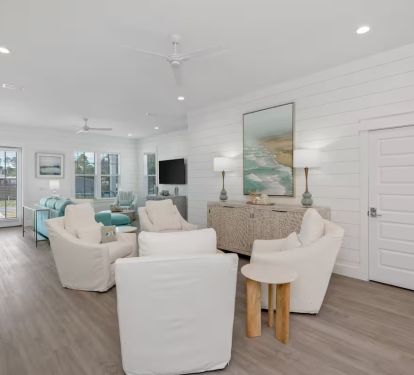 Open floor layout