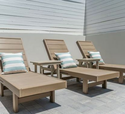 Aviary's designer grade pool chairs!