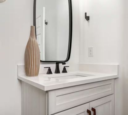 First floor half bathroom
