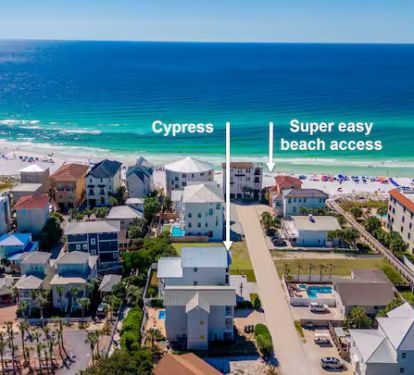 Cypress is off the beaten path, while still be central to all of Destin's family fun