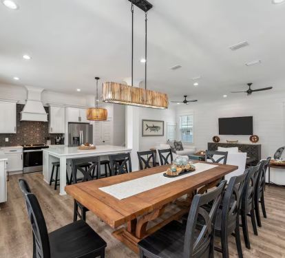 Cypress' spacious layout allows the whole family to gather around