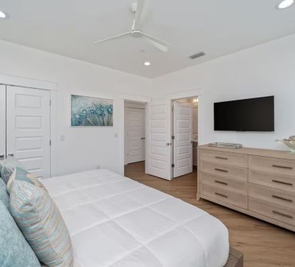 Bedroom 1 Pic 2: King bedroom with private bath