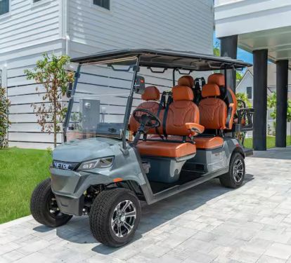 Included 6 seater golf cart at no extra charge! Zip around 30a in style!