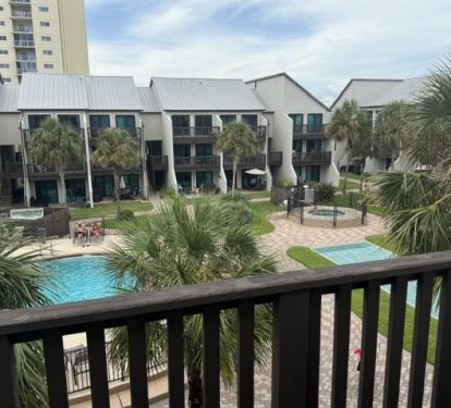 View from balcony