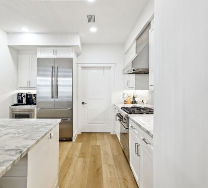 Open and spacious kitchen