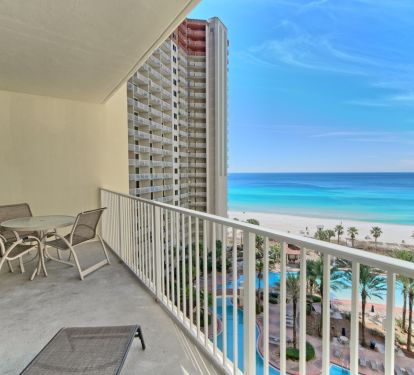 Huge double balcony! 